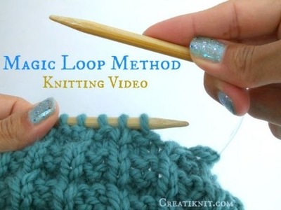 Magic Loop Method Knitting