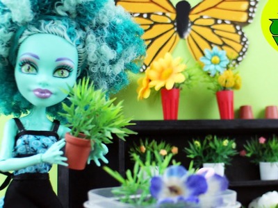 Make Doll Potted plants - Doll Crafts