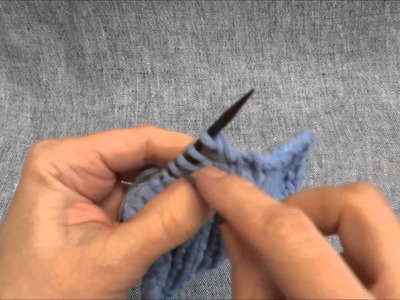 Maschen abketten zum Vernähen - Bind off to sew up - Stricken lernen - Learn how to knit