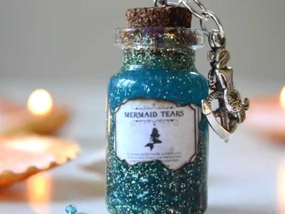 Mermaid Tears Miniature Bottle Charm DIY