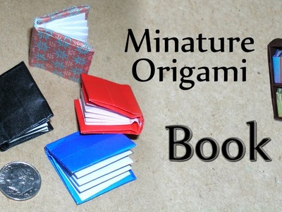 Miniature Origami Book by David Brill