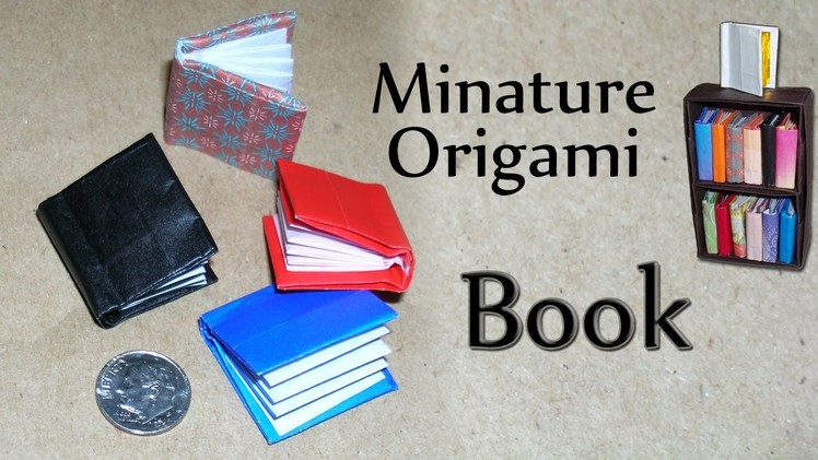 Miniature Origami Book by David Brill