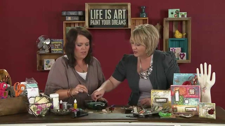 My Craft Channel: Art.Redefined Christy Tomlinson - Crafting with Utee