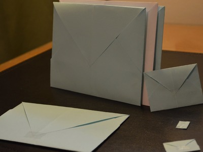 Origami: How to Make a Paper Envelope