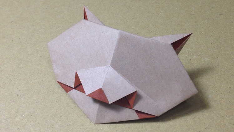 Origami Red Panda Instructions