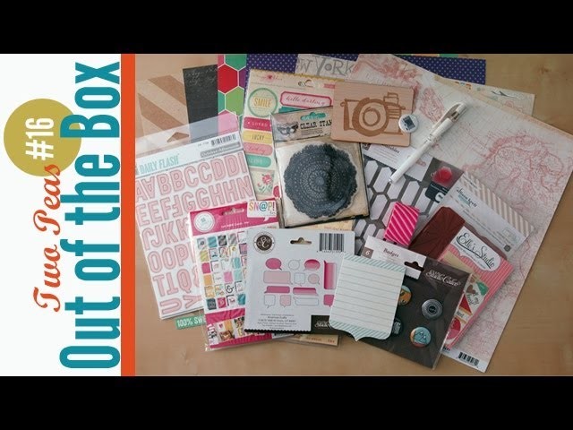 Out of the Box #16: 2Peas Scrapbook Haul