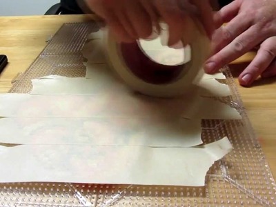 Perler bead masking tape method Part 2
