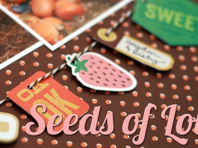 Scrapbook Layout: "Seeds of Love"