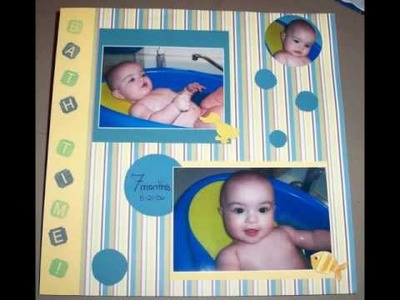 Scrappy Sarah shares her own scrapbook pages!