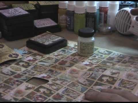 Tim Holtz introduces Rock Candy Distress Crackle Paint™ at CHA Summer