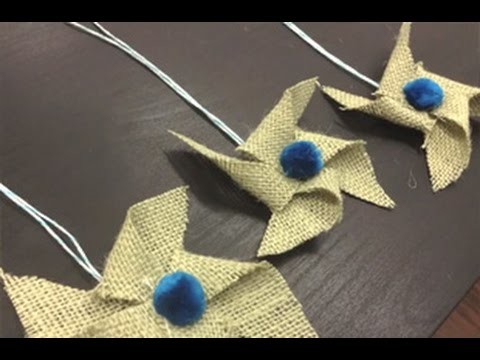 DIY Pinwheel Ornaments (Tutorial)