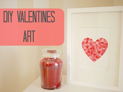 DIY Valentines art | Bella Coco