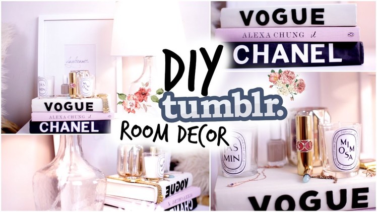Fall DIY Tumblr Room Decor! Cozy Fall Nightstand!