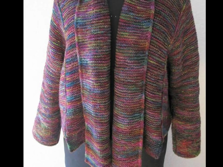 Handknit Panel Jacket