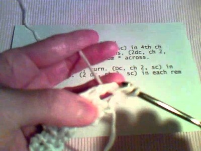 How to Crochet - Dishcloth Tutorial