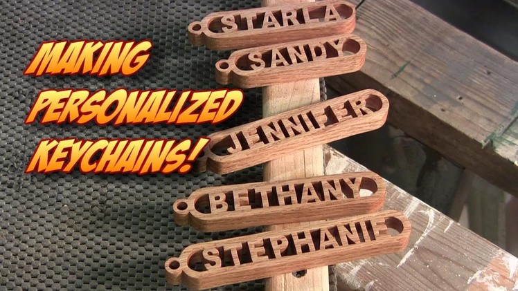Making Personalized Keychains: Great for Stocking Stuffers & Craft Fairs