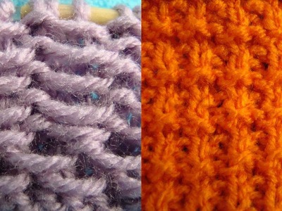 2 Easy & Elegant Stitch Patterns
