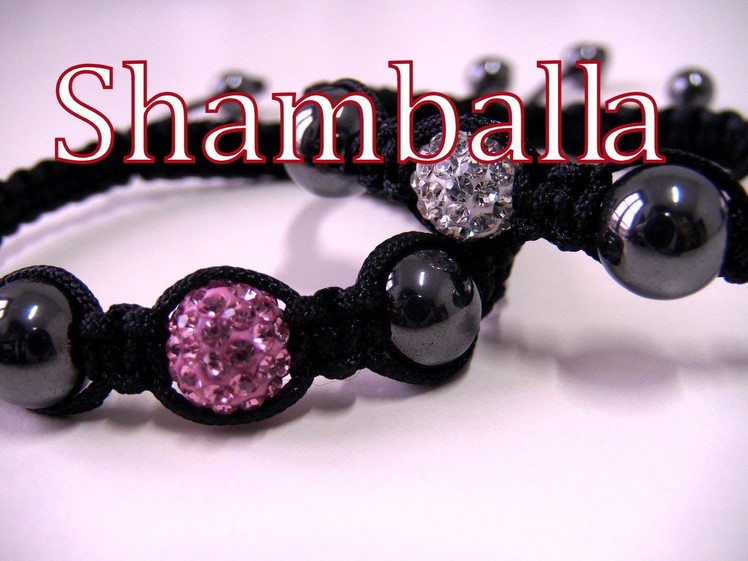 Beading DIY - Shamballa bracelet