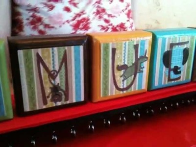Craft Block Ideas. zoo animals, trendy swirls