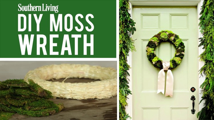 DIY Moss Wreaths | Christmas Wreath