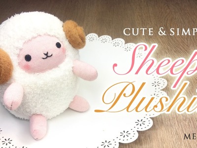 DIY Perfect Sheep Plush Tutorial - Budget Crafting with Amazing Results!