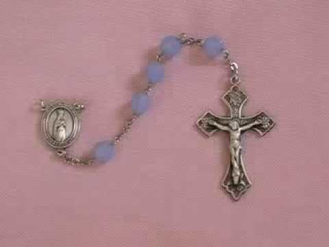 Fatima Rosary Swarovski Beads