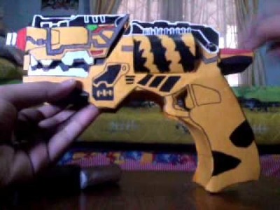 Gaburevolver (kyoryuger) papercraft