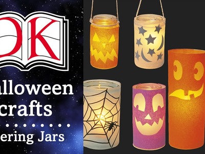 Halloween Crafts: Jeering Jar Lanterns