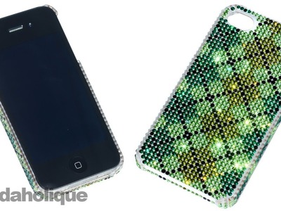 How to Embellish a Dimple Blingable Phone Case
