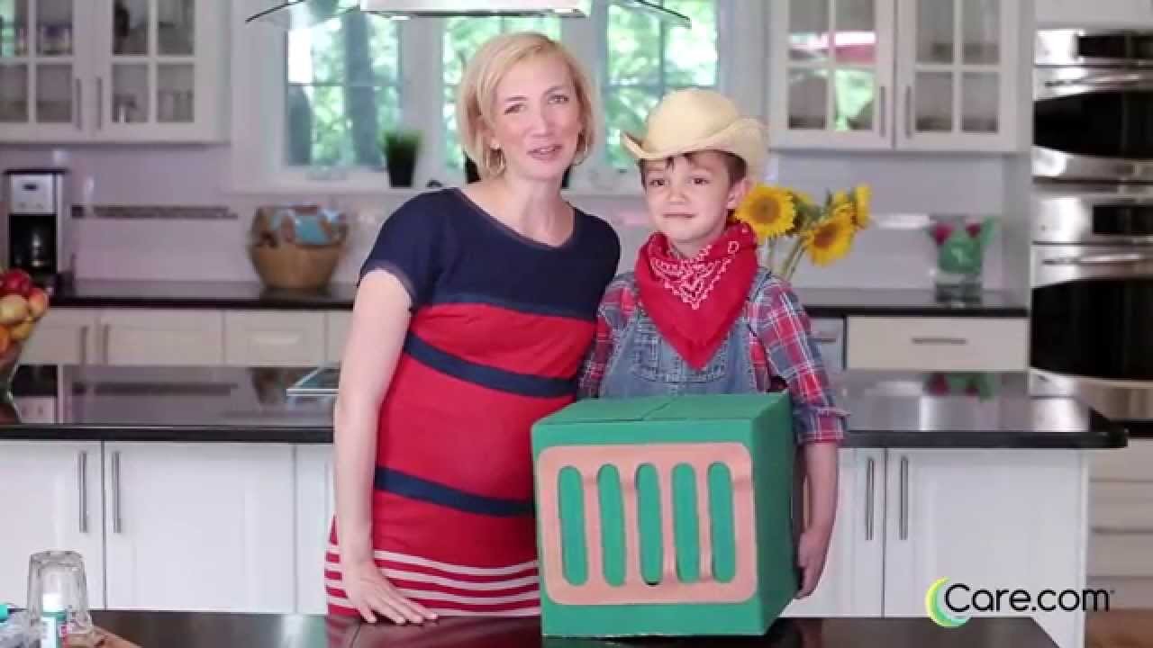 How to Make a Farmer and Tractor Costume
