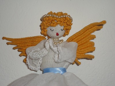 How to make Angel wings and curls in crochet