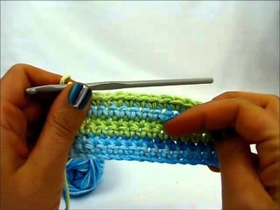 Learn to Crochet - How to do color changes