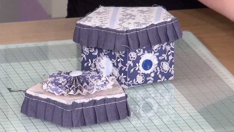 Making a Papercraft Gift Box | docrafts Creativity TV