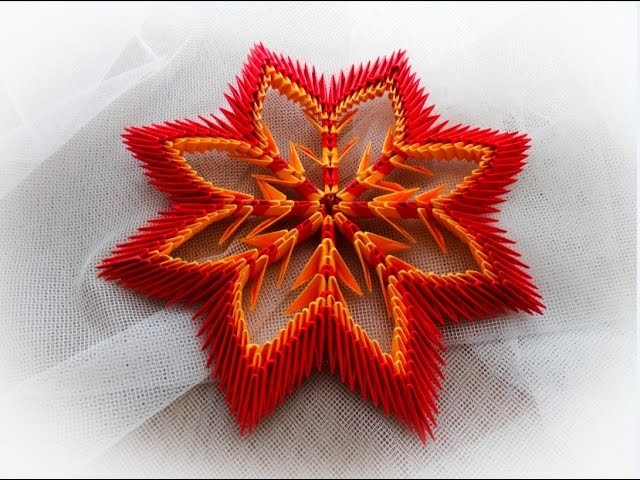 Origami gwiazda krok po kroku. how to make a paper lucky star tutorial DIY