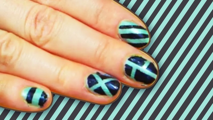 Stripe Nail Art Design | Stripe Nails Tutorial for Everyone! | Easy DIY Nail Art Designs