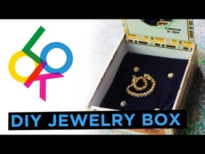 Velvet Jewelry Box: Look DIY