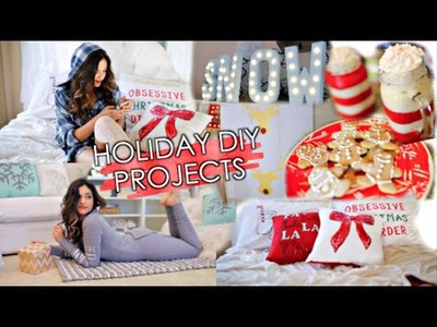 5 Holiday DIY Projects! Decorations, Treats & more