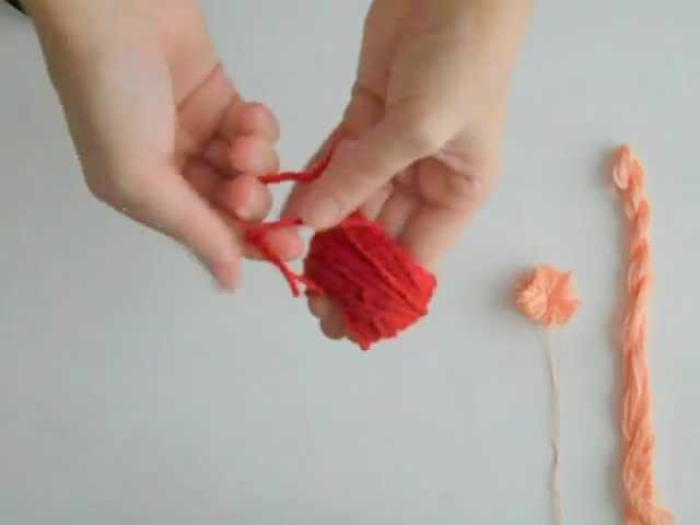 5 Minute DIY: Yarn Pom Poms