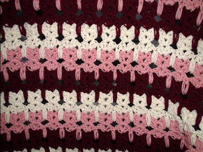 Abstract Crochet Cats Stitch - Crochet Geek