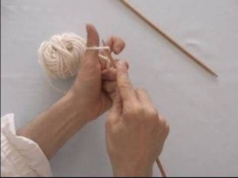 Basic Knitting Tips & Techniques : How to Cast On Knitting Stitches