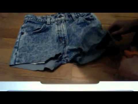 *BEST* DIY RIPPED JEANS. SHORTS TUTORIAL EVER?!?!?! :D