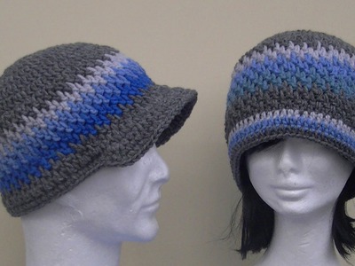 Brick Stitch Hat Crochet Tutorial