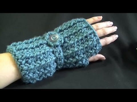 Cozy Fingerless Gloves Crochet Tutorial