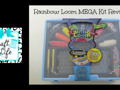 Craft Life Rainbow Loom Walmart Loominator MEGA Kit Review & Easy Bead & Charm Bracelet Tutorial