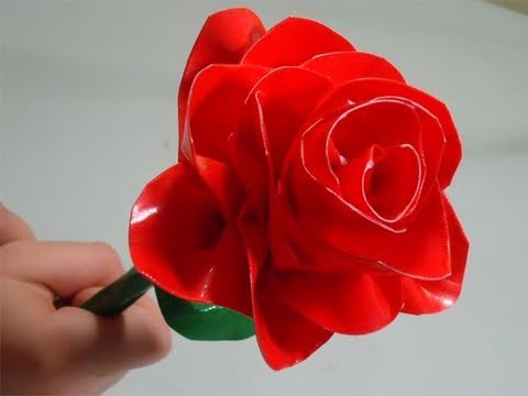 Craft: Make a realistic duct tape rose - EP 410