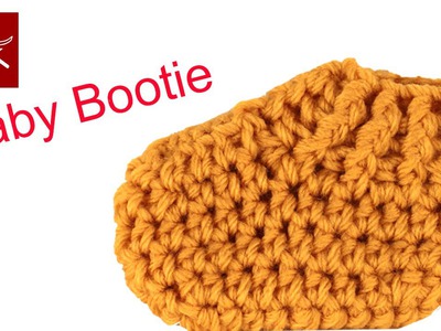 Crochet a Baby Bootie Shoe Crochet Geek