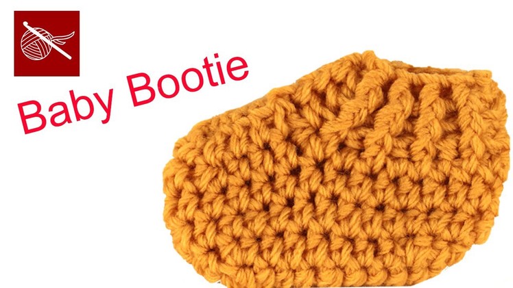 Crochet a Baby Bootie Shoe Crochet Geek
