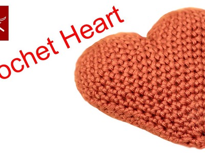 Crochet a Valentine Puffy Heart - Small Crochet Geek