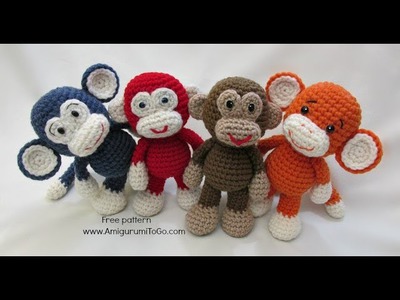 Crochet Along Bigfoot Monkey 2014