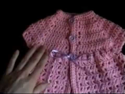 Crochet Baby Imagination Sweater Filet Stitch Part 1 of 3